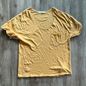 Free People Desert Sand Summer Sky T-Shirt Size Small
